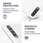 Husa Kwmobile pentru Samsung Galaxy A50, Silicon, Alb, 48715.48 fotografia produsului View 3 S