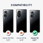 Husa Kwmobile pentru Honor 50, Lemn, Maro, 57353.01 fotografia produsului View 4 S