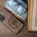 Husa Kwmobile pentru Honor 50, Lemn, Maro, 57353.01 fotografia produsului View 3 S