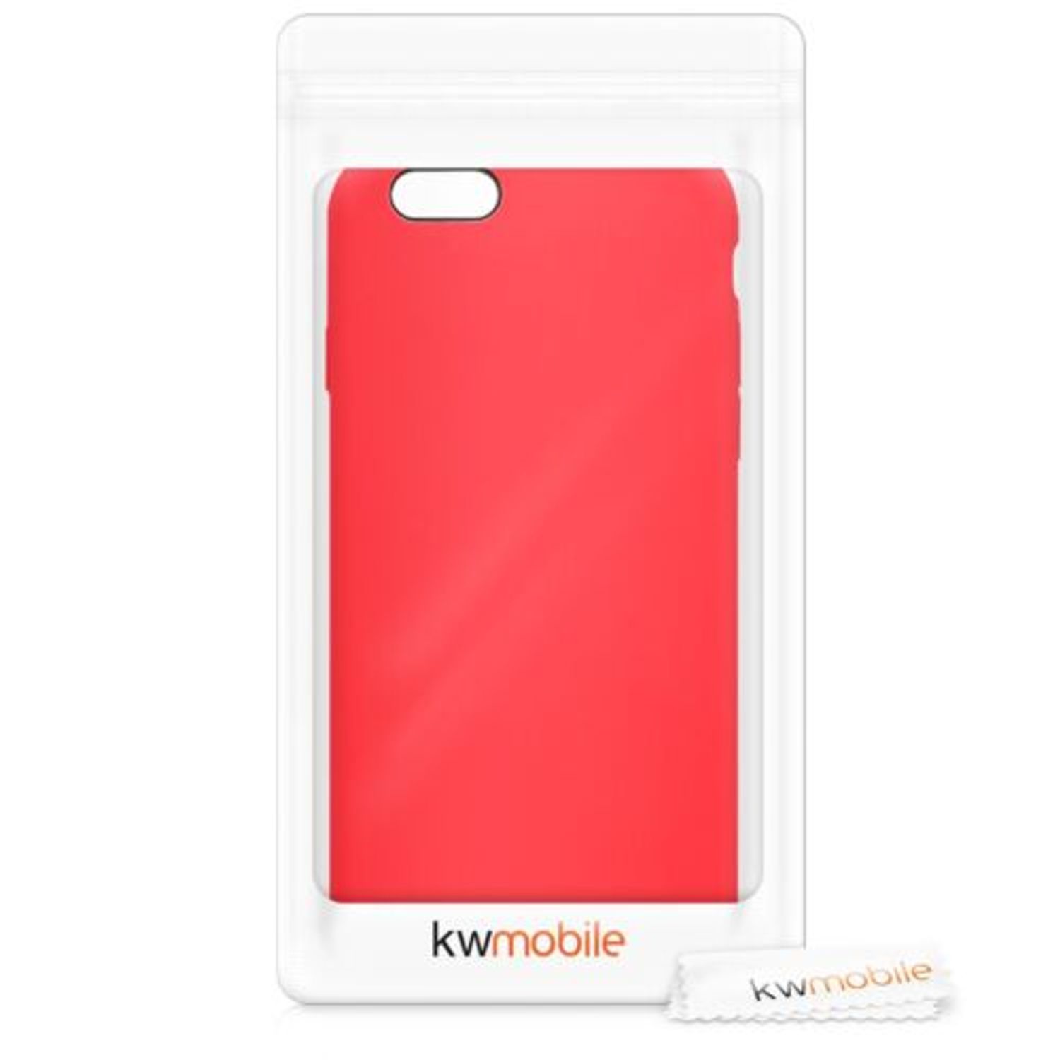 Husa pentru Apple iPhone 6/iPhone 6s, Silicon, Rosu, 40223.111 fotografia produsului View 7 L