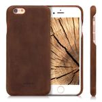 Husa pentru Apple iPhone 6/iPhone 6s, Piele naturala, Maro, 38961.05 fotografia produsului View 2 S