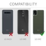 Husa pentru LG K42, Silicon, Roz, 53640.01 fotografia produsului View 6 S