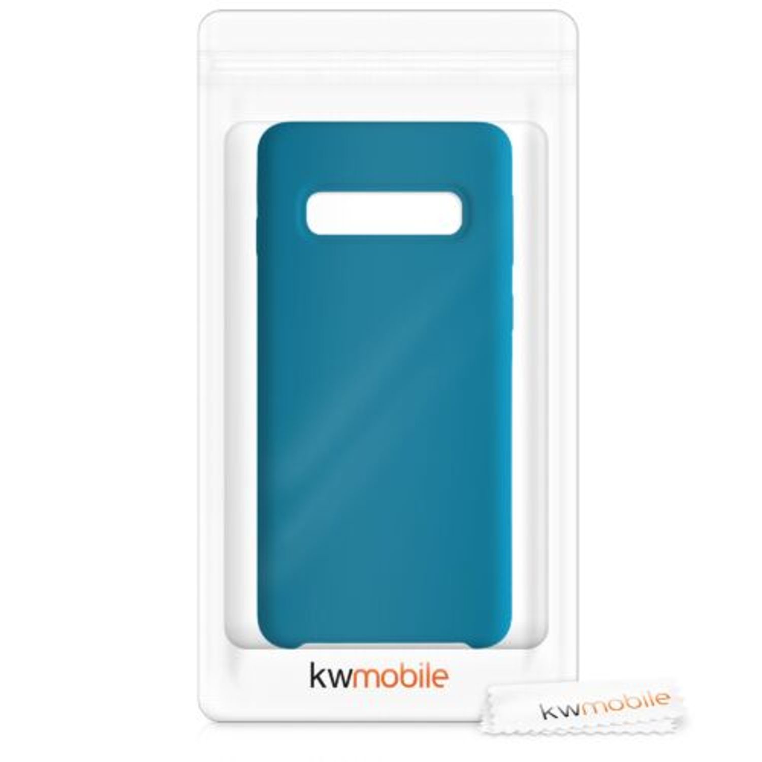 Husa pentru Samsung Galaxy S10, Silicon, Albastru, 47732.224 fotografia produsului View 7 L