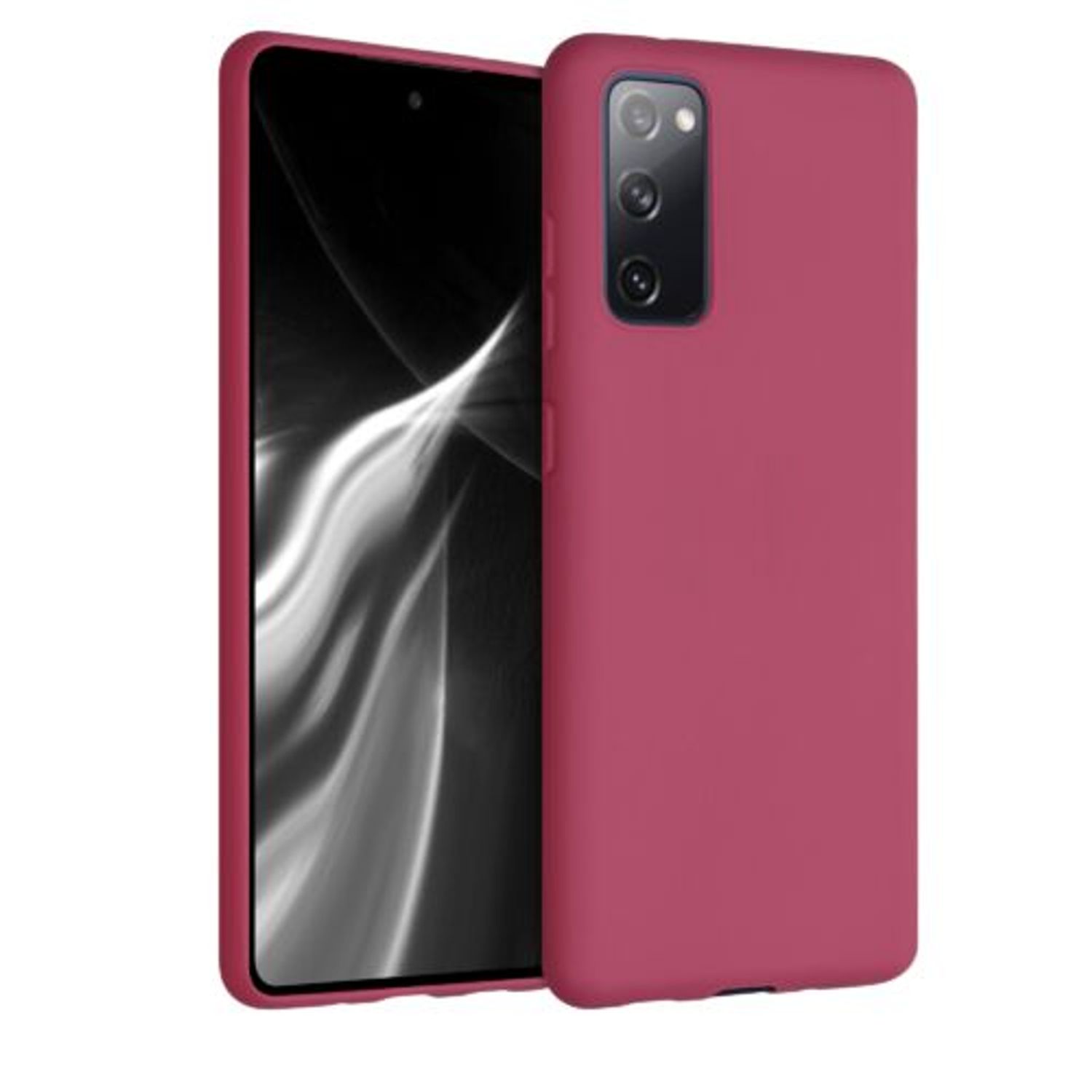 Husa pentru Samsung Galaxy S20 FE, Silicon, Roz, 53604.100 fotografia produsului