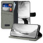 Husa pentru OnePlus Nord N10 5G, Textil, Gri, 55806.22 fotografia produsului View 5 S