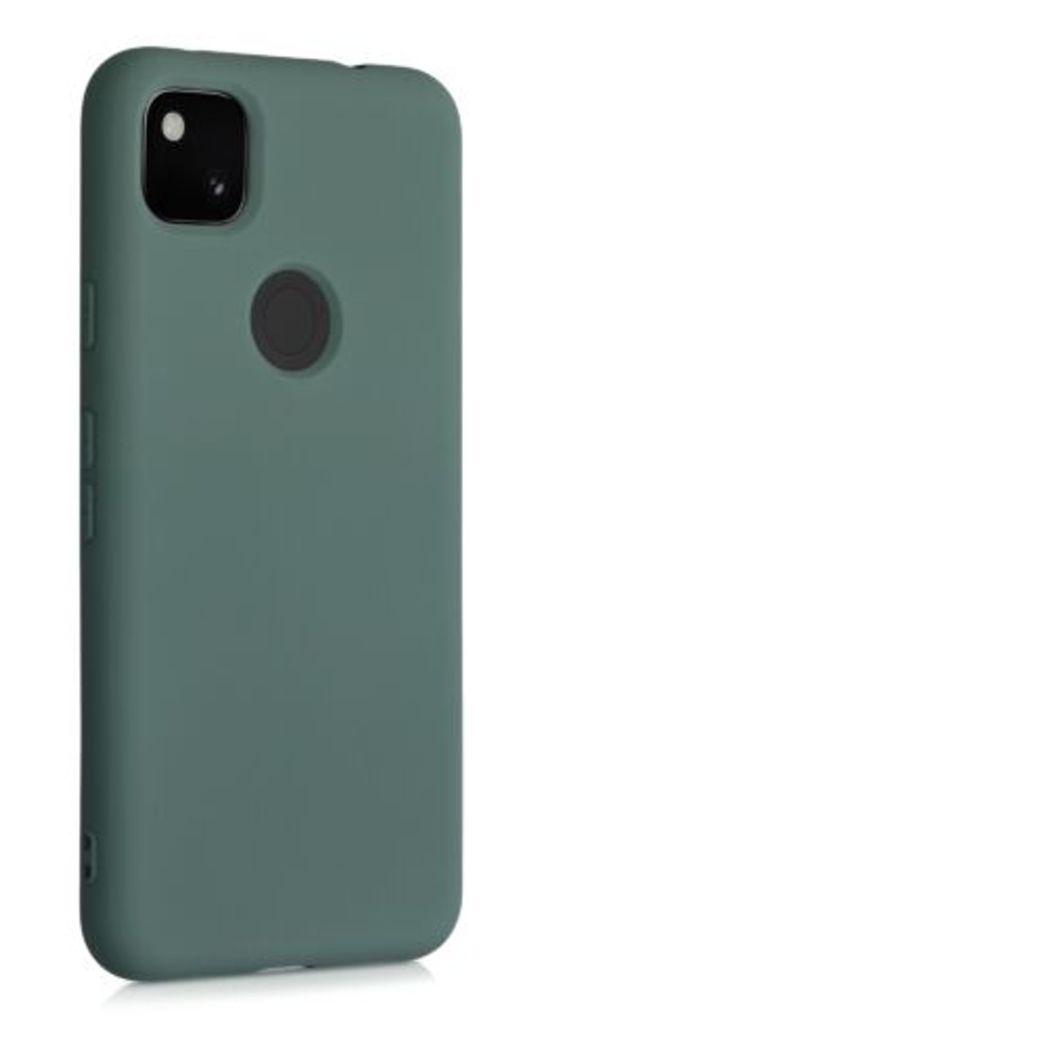 Husa pentru Google Pixel 4a, Silicon, Verde, 52622.166 fotografia produsului View 9 L