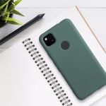 Husa pentru Google Pixel 4a, Silicon, Verde, 52622.166 fotografia produsului View 3 S