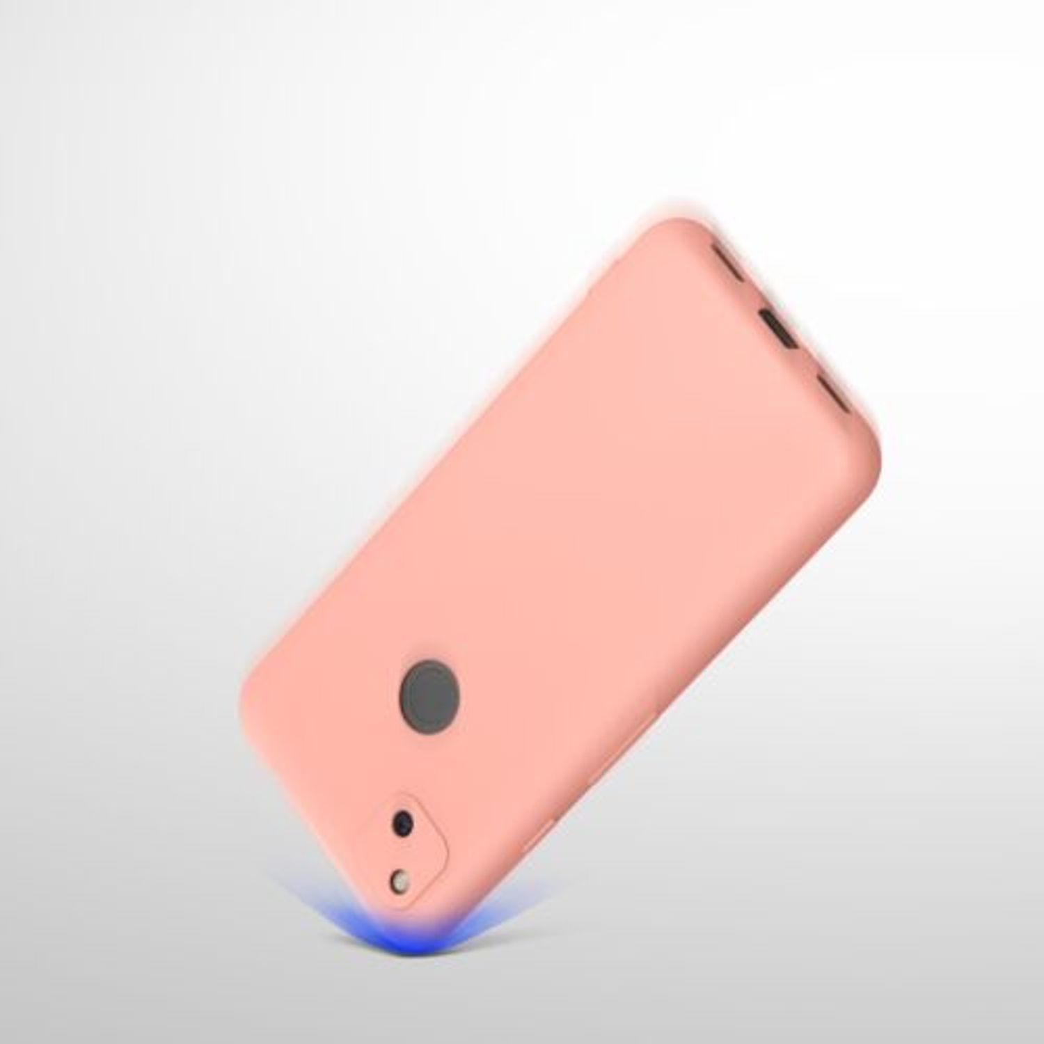 Husa pentru Google Pixel 4a, Silicon, Roz, 52357.199 fotografia produsului View 9 L