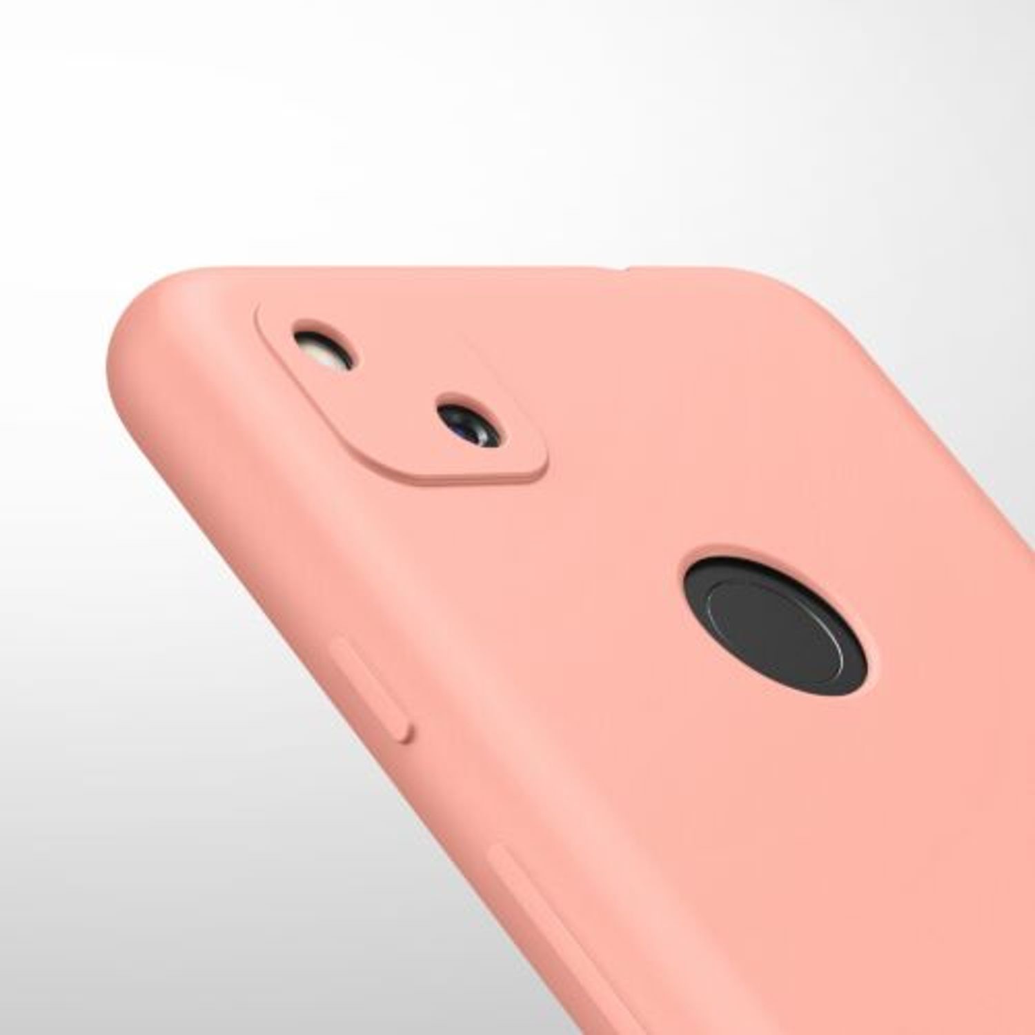Husa pentru Google Pixel 4a, Silicon, Roz, 52357.199 fotografia produsului View 8 L