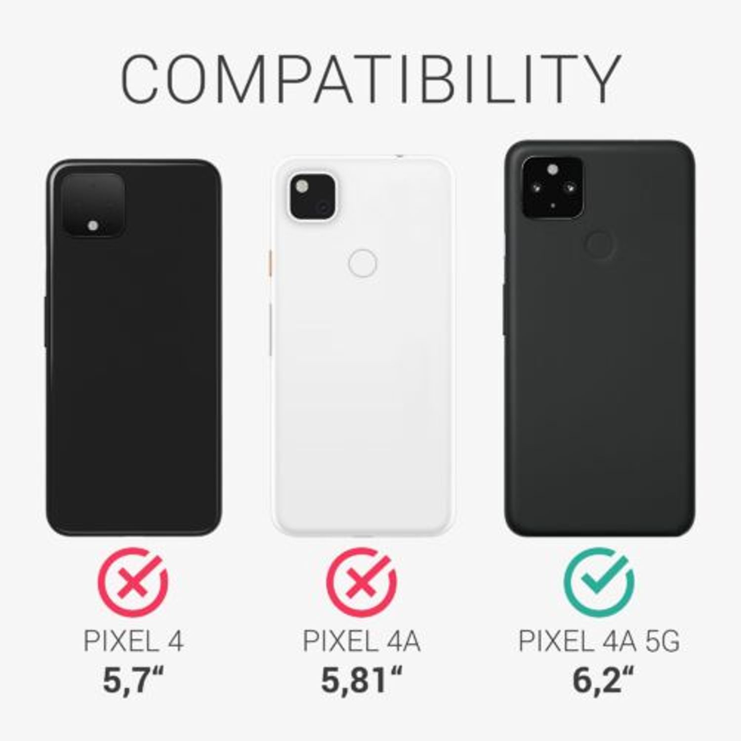 Husa pentru Google Pixel 4a 5G, Silicon, Roz, 53779.77 fotografia produsului View 6 L