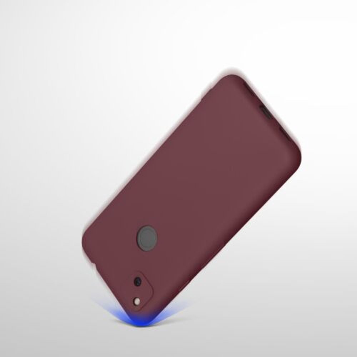 Husa pentru Google Pixel 4a, Silicon, Rosu, 52357.190 fotografia produsului View 9 L