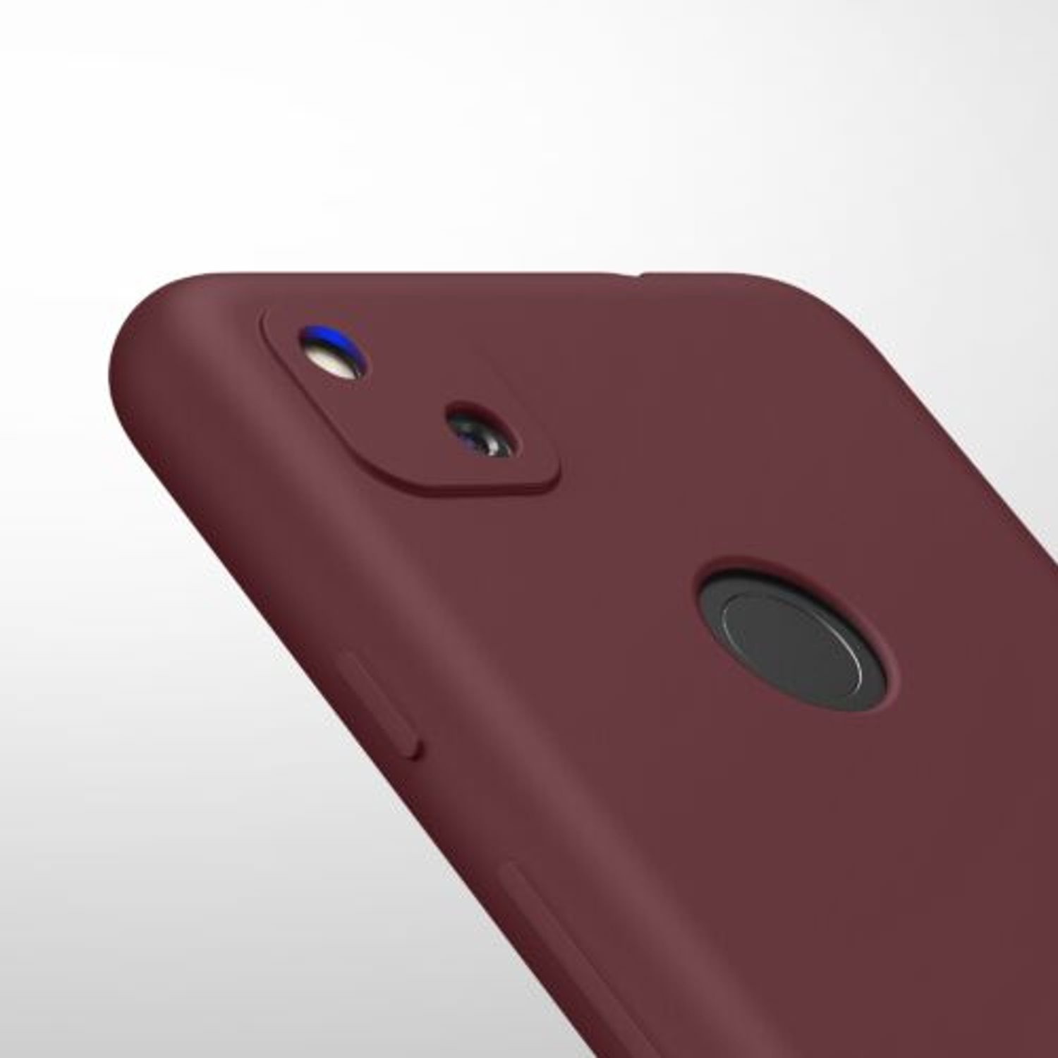Husa pentru Google Pixel 4a, Silicon, Rosu, 52357.190 fotografia produsului View 8 L
