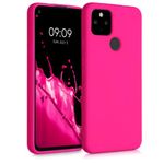 Husa pentru Google Pixel 4a 5G, Silicon, Roz, 53779.77 fotografia produsului