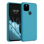 Husa pentru Google Pixel 4a 5G, Silicon, Albastru, 53932.223 fotografia produsului