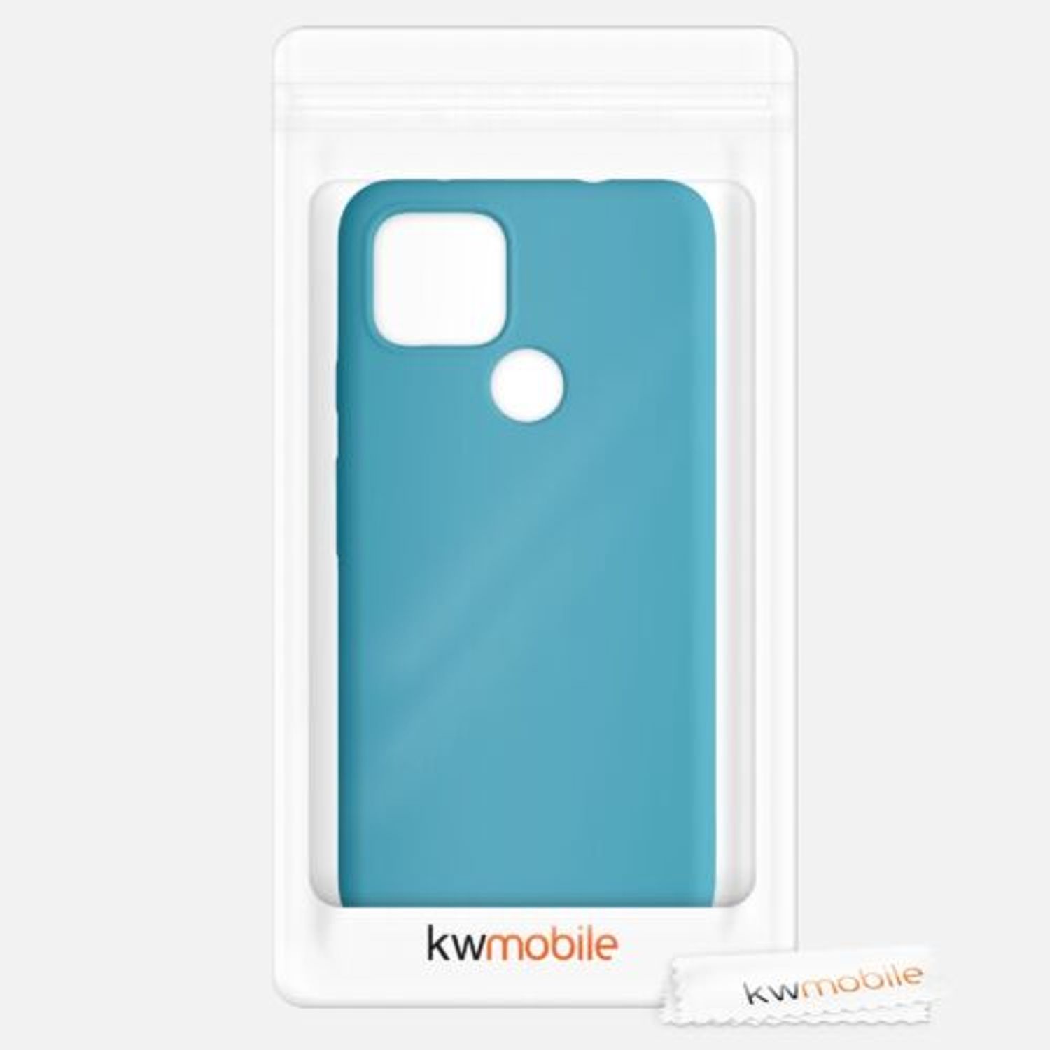 Husa pentru Google Pixel 4a 5G, Silicon, Albastru, 53932.223 fotografia produsului View 7 L