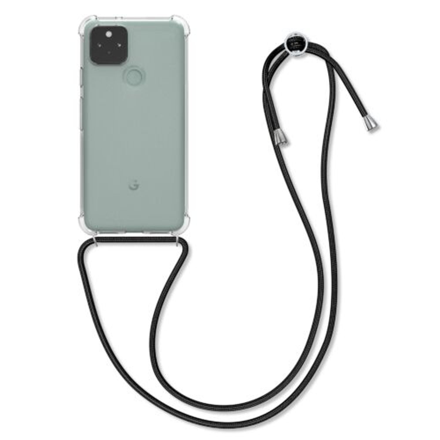 Husa pentru Google Pixel 5, Silicon, Transparent, 53651.03 fotografia produsului