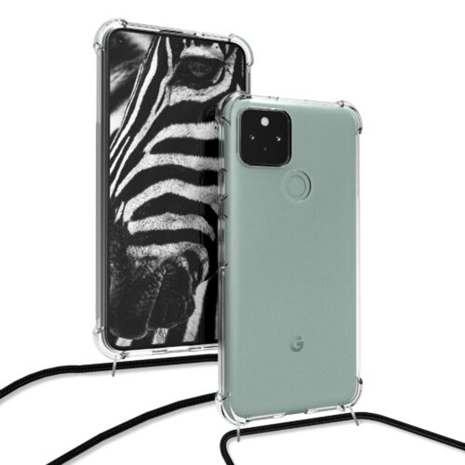 Husa pentru Google Pixel 5, Silicon, Transparent, 53651.03 fotografia produsului View 5 L