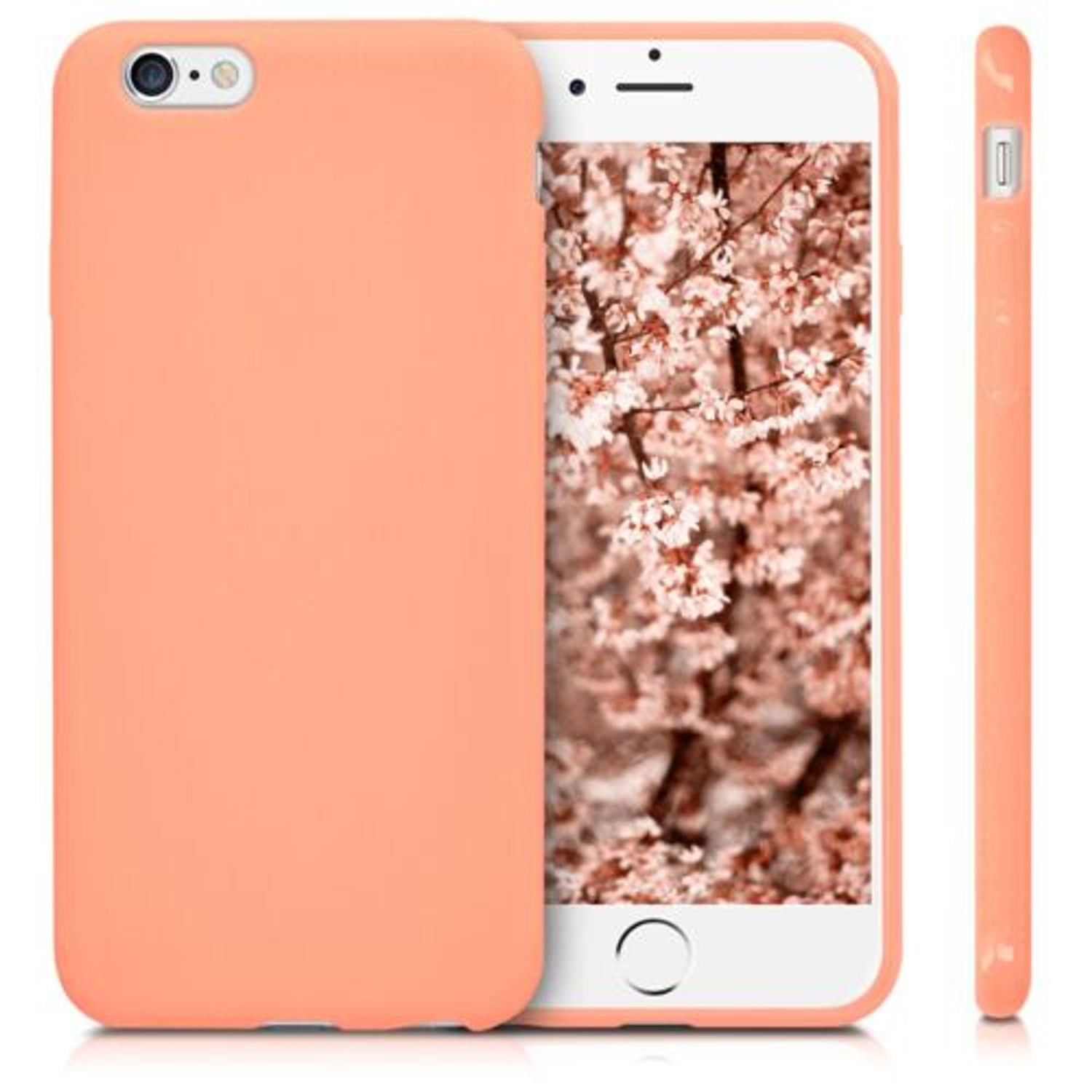 Husa pentru Apple iPhone 6/iPhone 6s, Silicon, Rose Gold, 35176.56 fotografia produsului View 2 L