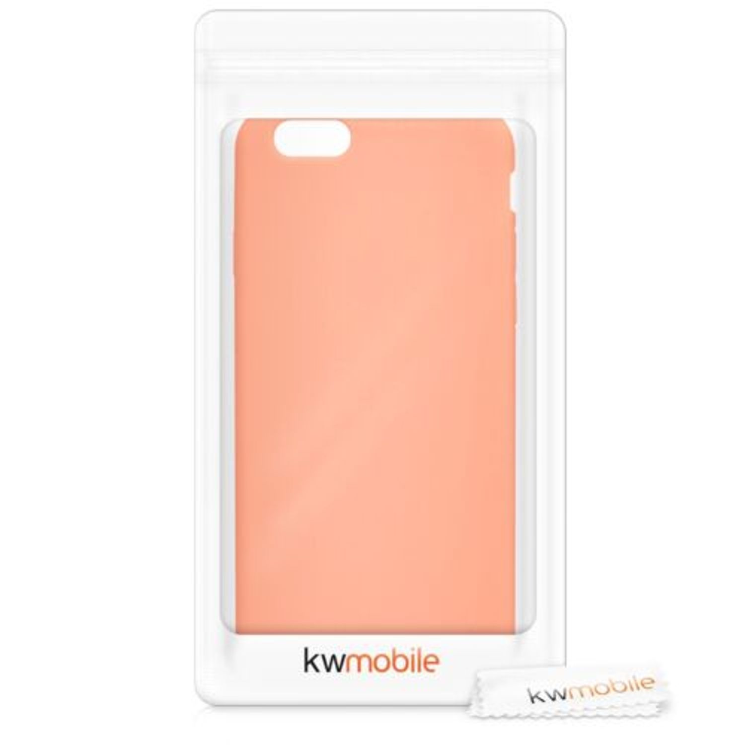 Husa pentru Apple iPhone 6/iPhone 6s, Silicon, Rose Gold, 35176.56 fotografia produsului View 7 L