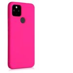 Husa pentru Google Pixel 4a 5G, Silicon, Roz, 53779.77 fotografia produsului View 9 S