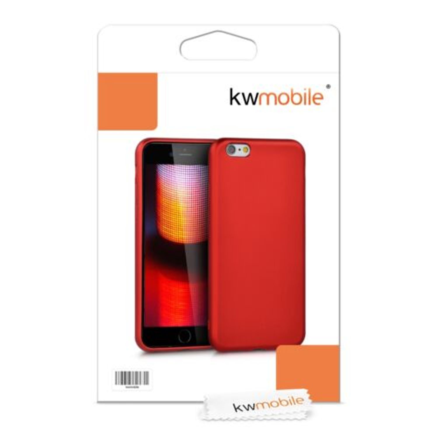 Husa pentru Apple iPhone 6/iPhone 6s, Silicon, Rosu, 40349.36 fotografia produsului View 7 L