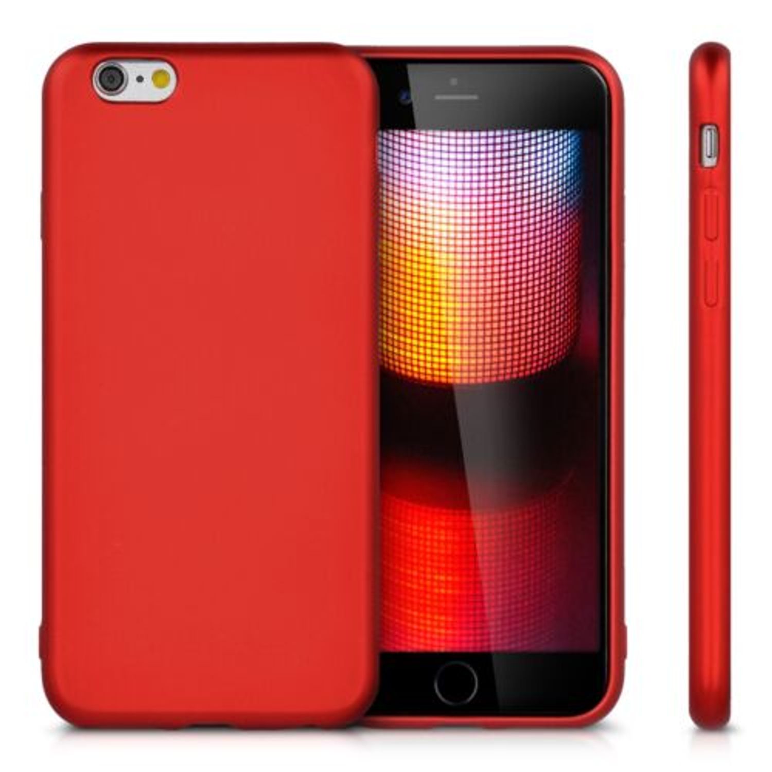 Husa pentru Apple iPhone 6/iPhone 6s, Silicon, Rosu, 40349.36 fotografia produsului View 2 L