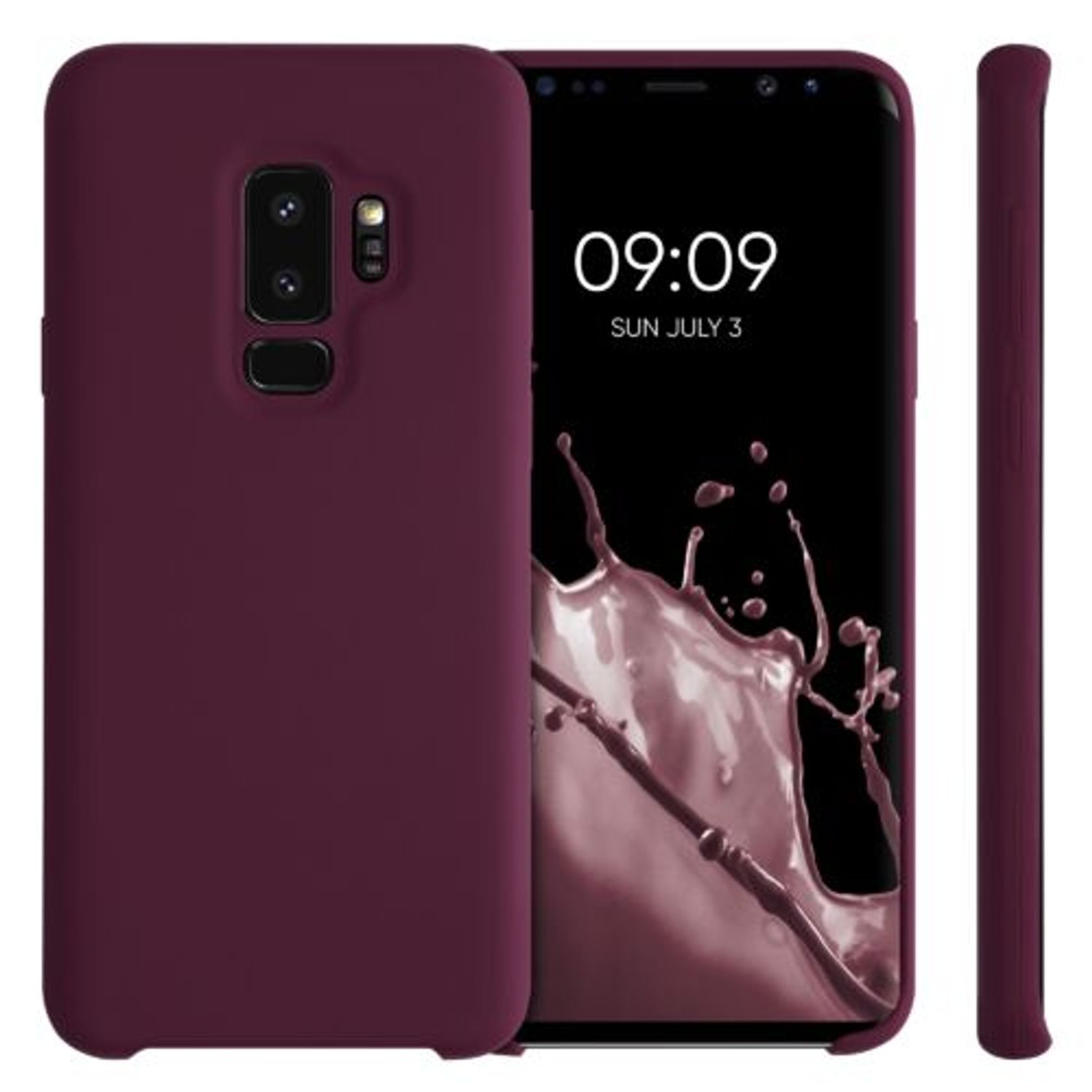 Husa pentru Samsung Galaxy S9 Plus, Silicon, Violet, 44183.197, Kwmobile fotografia produsului View 12 L