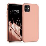 Husa pentru Apple iPhone 11, Silicon, Roz, 50791.199, Kwmobile fotografia produsului