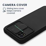 Husa Kwmobile pentru Xiaomi Redmi 9C, Silicon, Negru, 57391.01 fotografia produsului View 2 S