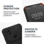 Husa Kwmobile pentru Xiaomi Redmi 9C, Silicon, Negru, 57391.01 fotografia produsului View 3 S