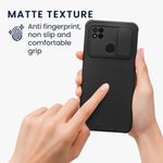 Husa Kwmobile pentru Xiaomi Redmi 9C, Silicon, Negru, 57391.01 fotografia produsului View 7 S