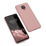 Husa Kwmobile pentru Xiaomi Redmi Note 9S/Redmi Note 9 Pro/Redmi Note 9 Pro Max, Silicon, Roz, 52140.193 fotografia produsului