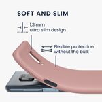 Husa Kwmobile pentru Xiaomi Redmi Note 9S/Redmi Note 9 Pro/Redmi Note 9 Pro Max, Silicon, Roz, 52140.193 fotografia produsului View 2 S