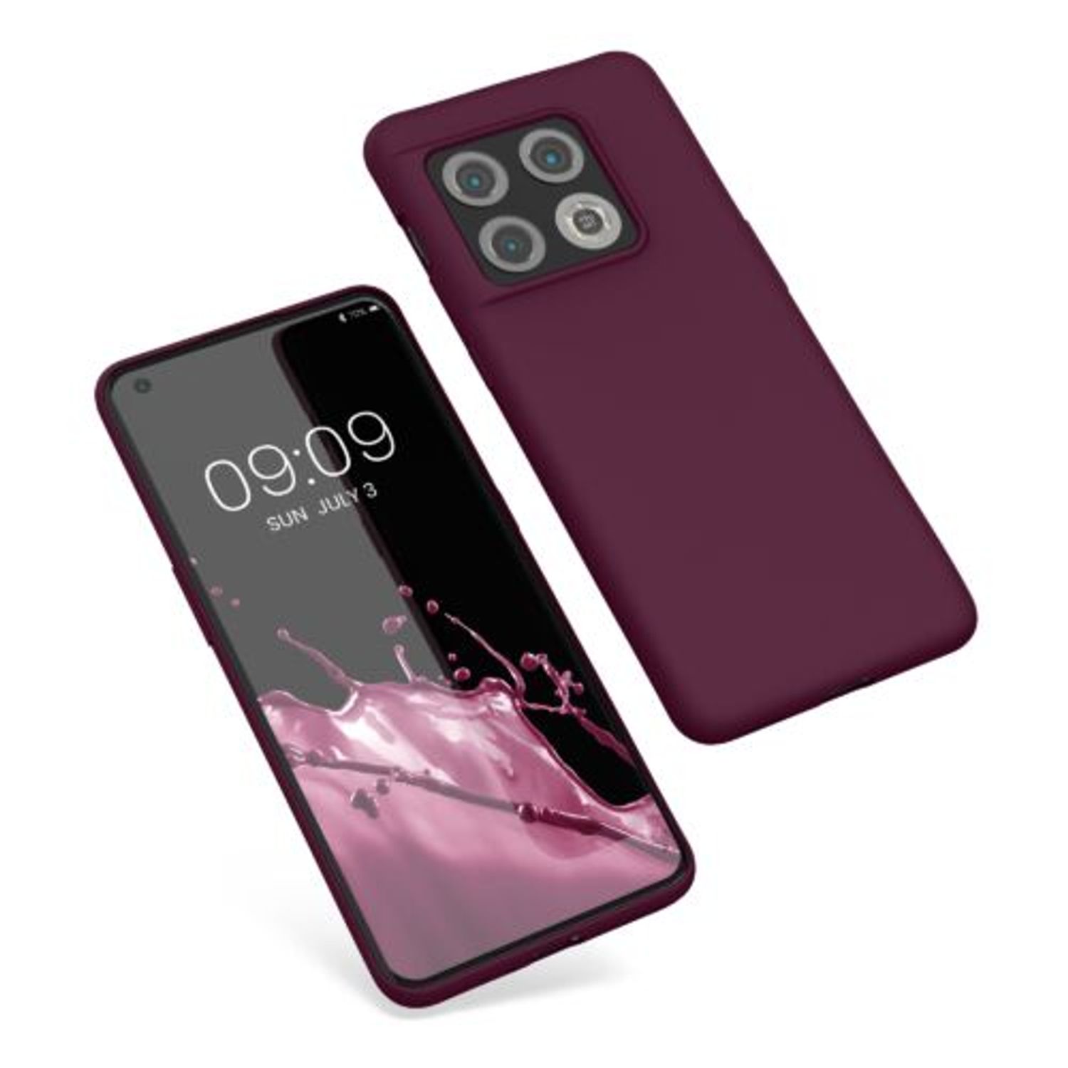 Husa Kwmobile pentru OnePlus 10 Pro, Silicon, Violet, 57460.190 fotografia produsului