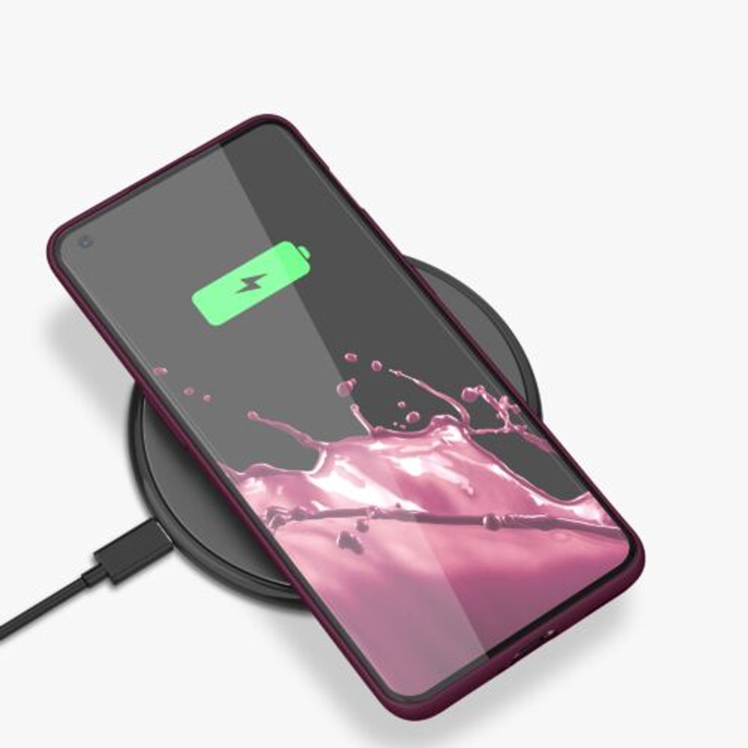 Husa Kwmobile pentru OnePlus 10 Pro, Silicon, Violet, 57460.190 fotografia produsului View 9 L