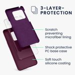 Husa Kwmobile pentru OnePlus 10 Pro, Silicon, Violet, 57460.190 fotografia produsului View 2 S