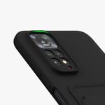 Husa Kwmobile pentru Xiaomi Redmi Note 11/Redmi Note 11s, Silicon, Negru, 57384.47 fotografia produsului View 8 S