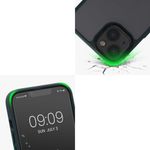 Husa Kwmobile pentru Apple iPhone 13, Silicon, Verde/Transparent, 57459.80 fotografia produsului View 8 S