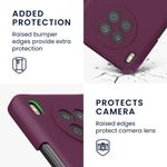 Husa Kwmobile pentru Honor 50 Lite, Silicon, Violet, 56633.187 fotografia produsului View 3 S
