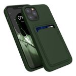 Husa Kwmobile pentru Apple iPhone 12/iPhone 12 Pro, Silicon, Verde, 55112.80 fotografia produsului