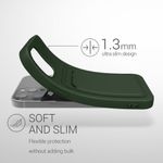 Husa Kwmobile pentru Apple iPhone 12/iPhone 12 Pro, Silicon, Verde, 55112.80 fotografia produsului View 2 S