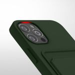 Husa Kwmobile pentru Apple iPhone 12/iPhone 12 Pro, Silicon, Verde, 55112.80 fotografia produsului View 8 S