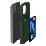 Husa Kwmobile pentru Apple iPhone 12/iPhone 12 Pro, Silicon, Verde, 55112.80 fotografia produsului View 6 S