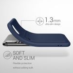 Husa Kwmobile pentru Apple iPhone XS, Silicon, Albastru, 55120.17 fotografia produsului View 2 S