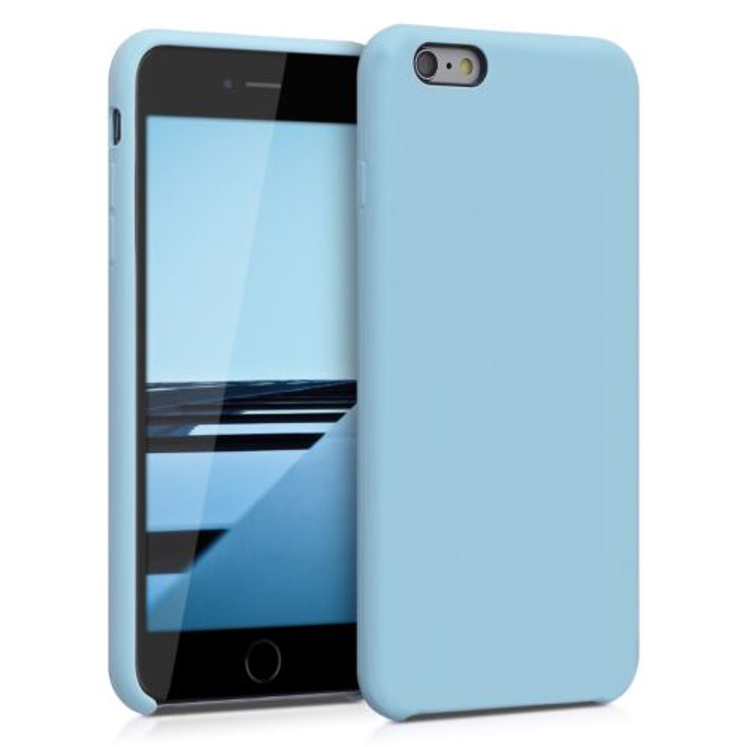 Husa pentru Apple iPhone 6 Plus/iPhone 6s Plus, Silicon, Albastru, 40841.161 fotografia produsului