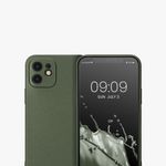 Husa Kwmobile pentru Apple iPhone 12/iPhone 12 Pro, Silicon, Verde, 57513.233 fotografia produsului View 10 S