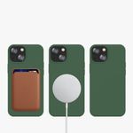 Husa Kwmobile pentru Apple iPhone 13 Mini, Silicon, Verde, 56558.172 fotografia produsului View 10 S