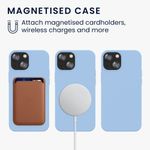 Husa Kwmobile pentru Apple iPhone 13 Mini, Silicon, Albastru, 56558.58 fotografia produsului View 4 S