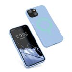 Husa Kwmobile pentru Apple iPhone 13 Mini, Silicon, Albastru, 56558.58 fotografia produsului