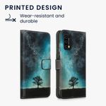 Husa Kwmobile pentru Blackview A90, Piele ecologica, Multicolor, 57593.01 fotografia produsului View 2 S